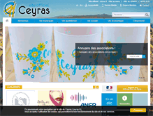 Tablet Screenshot of ceyras.fr